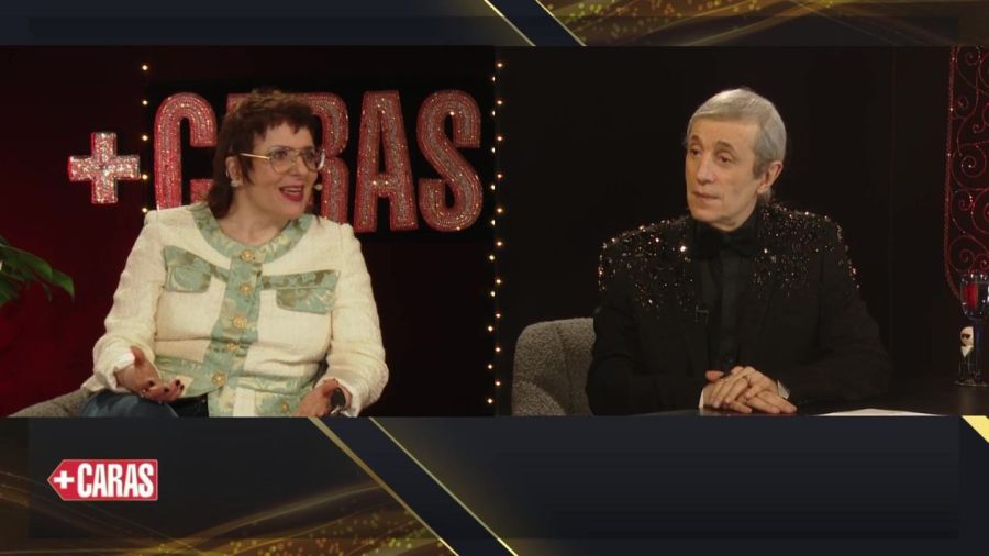 Karina K con Héctor Maugeri