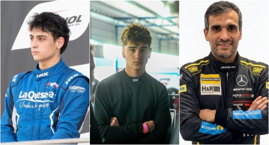 Nano López, Santiago Baztarrica y Marcos Vázquez, los argentinos en Nürburgring