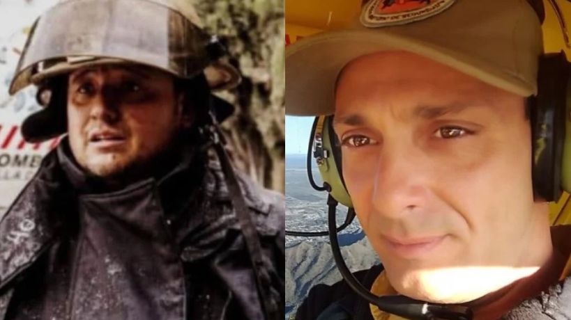 Bomberos cordobeses en la tragedia de San Juan