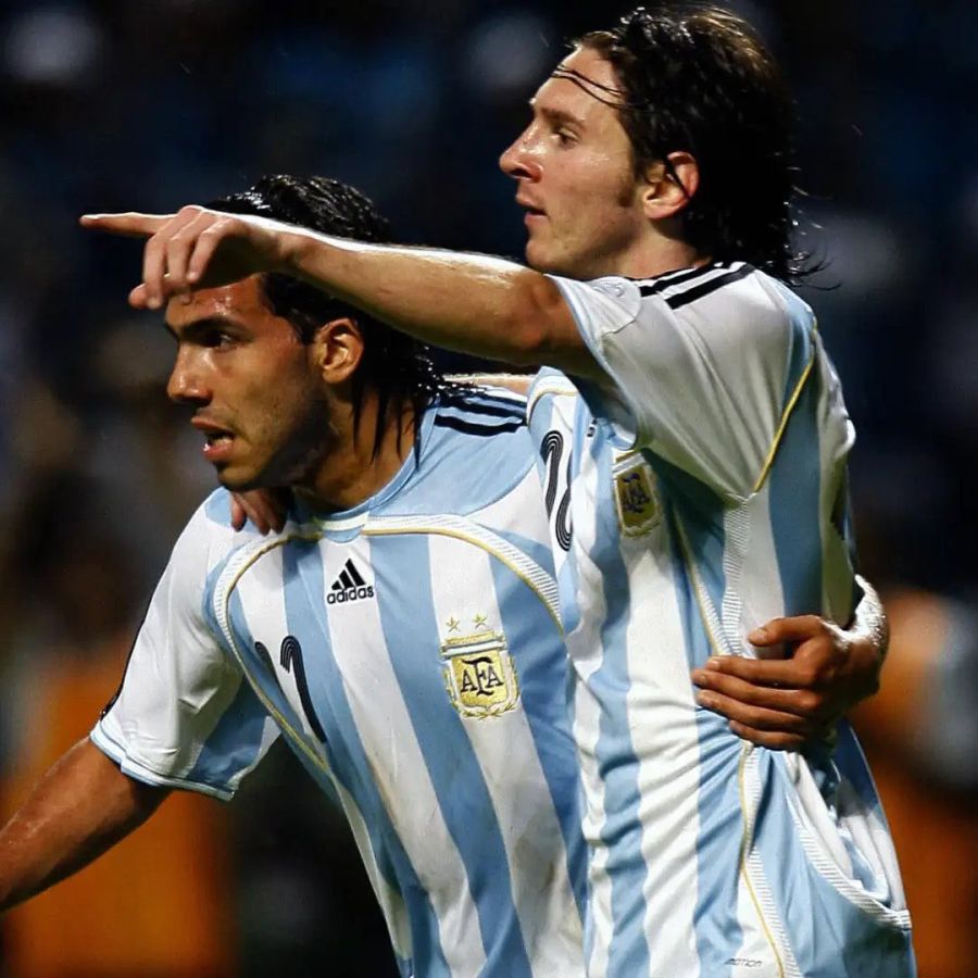 tevez y messi