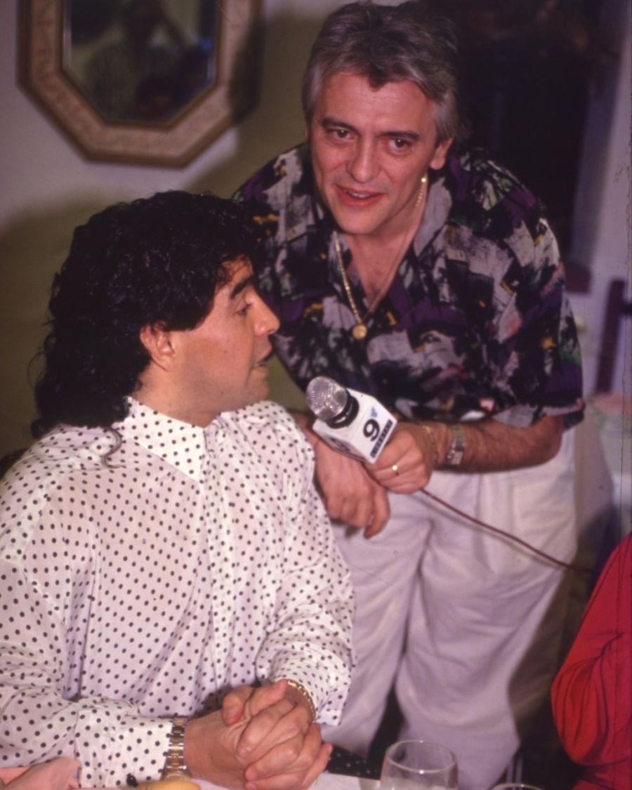 maradona y franchi