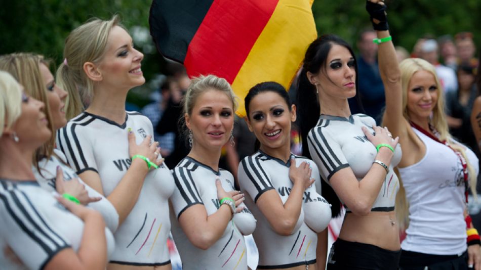 Сборная По Футболу Германии – Боди Арт