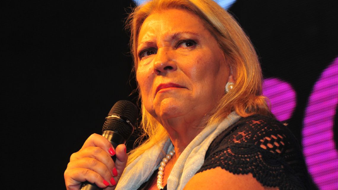 Carrió acusó a Milagro Sala de tener financiamiento del narcotráfico