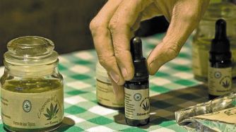 Aceite de cannabis.