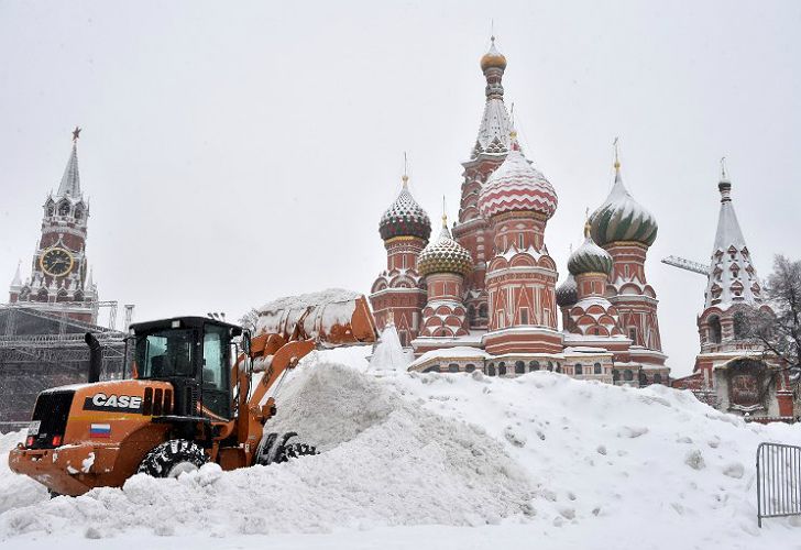 Fotos | Moscú Bajo La Nieve Tras La Mayor Tormenta Invernal De Su ...