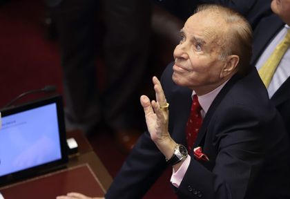 Víctimas del atentado a la AMIA piden condenar a Carlos Menem