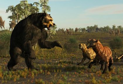 Así era el gigantesco oso que vivió hace 120.000 años en Buenos Aires