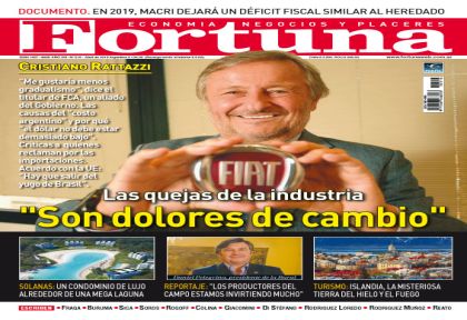 Revista Fortuna de abril: Cristiano Rattazzi y las quejas de la industria
