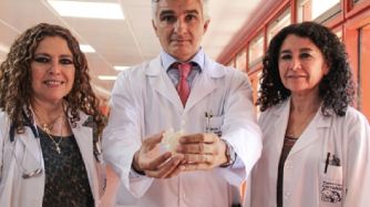 Impresión 3D de corazones en el Garrahan