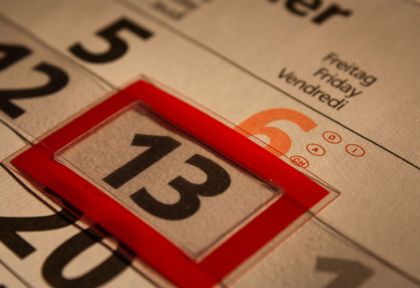 Qué no debés hacer los viernes 13