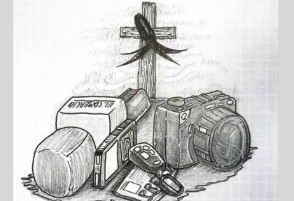 Una página en blanco: el dolor del asesinato de un equipo periodístico ecuatoriano