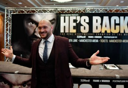 El polémico Tyson Fury dejó las drogas y vuelve a los rings
