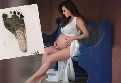 Nació Lola, la hija de Adabel Guerrero y Martín Lamela