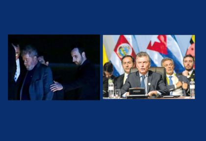 Temor en Brasil y Argentina