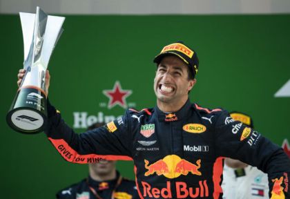 Ricciardo sorprendió con un triunfo en el Gran Premio de China
