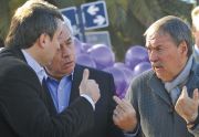 TRILOGÍA. Schiaretti y Mestre, junto a De la Sota, la definición de la fecha de la elección en Córdoba.