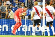 Arco cerrado. En el Millonario atajó 14 partidos y en 7 no le convirtieron goles. Cubrió un puesto que para Gallardo era un problema.