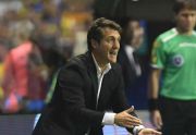 Guiilermo Barros Schelotto vivió con mucha intensidad el partido ante Newell's.