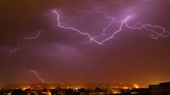 Tormenta eléctrica en la India 20180502