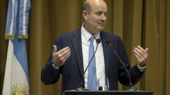 El titular del Banco Central, Federico Sturzenegger 20180508