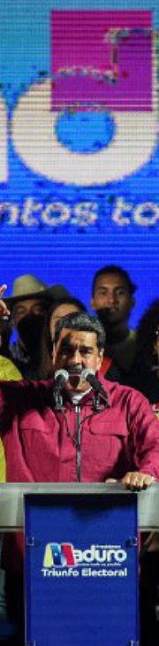 Maduro gana las controvertidas elecciones con un