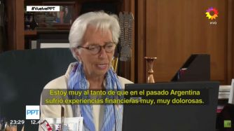 La directora gerente del Fondo Monetario Internacional, Christine Lagarde.