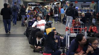 Demoras en Aeroparque.