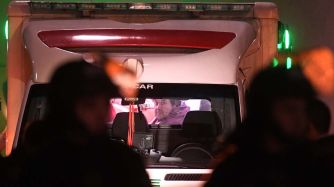 Néstor Segiovia a la salidad de la comisaría 30 de Barracas