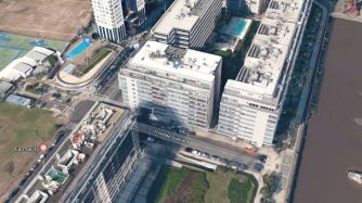 El incidente se registró en un edificio de Trinidad Guevara al 300