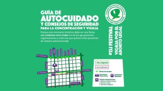 Debate por el aborto: por posibles incidentes, difunden una guía de seguridad