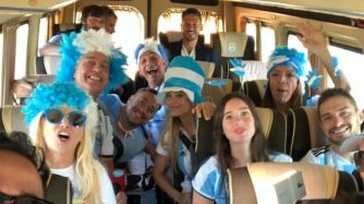 El minuto a minuto de los famosos durante el debut de Argentina en Rusia