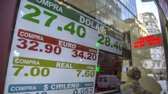 La cotización del dólar este lunes.