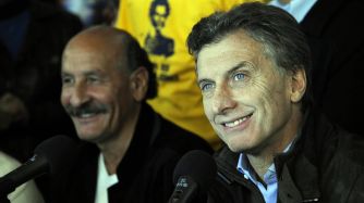 Jorge Yoma y Mauricio Macri