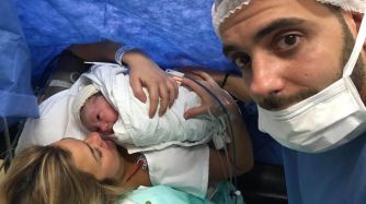 Felicidad plena: nació Francisco, el hijo de Ailén Bechara