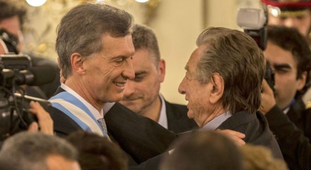 Mauricio y Franco Macri.