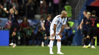Javier Mascherano, tras la derrota con Croacia