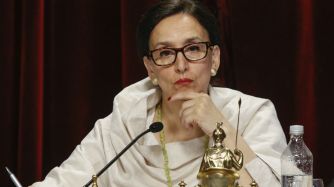 La vicepresidenta, Gabriela Michetti. 20180621