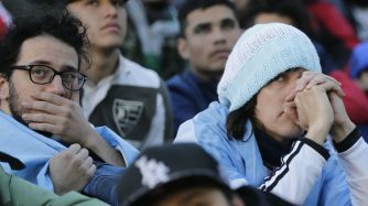 rezan hinchas argentinos g_20180622