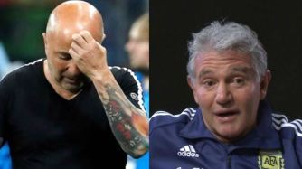 Sampaoli y Burruchaga dan que hablar en las redes.