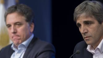 Nicolás Dujovne y Luis Caputo 20180623