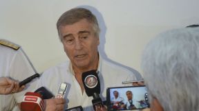 El ministro de Defensa, Oscar Aguad.