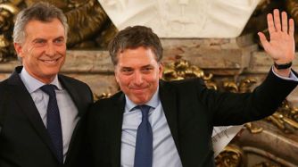 Mauricio Macri y Nicolás Dujovne