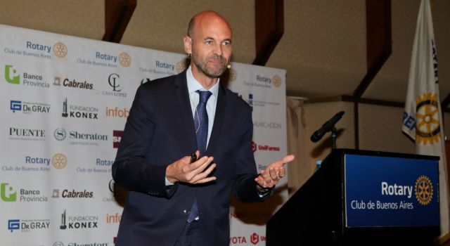 Guillermo Dietrich, ministro de Transporte de la Nación.