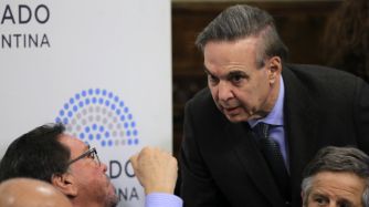 El senador Miguel Ángel Pichetto.
