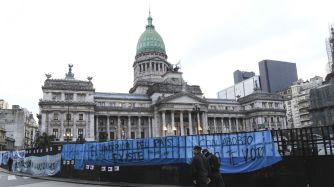 El Congreso está blindado de cara a la sesión en el Senado.
