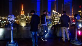 Landmark Buildings Go Orange In Support Of Bid For Amazon.com Second HQ