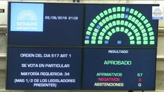 allanamientos a cristina kirchner votacion