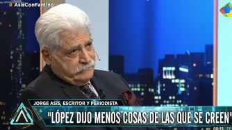 Jorge Asís, con Fantino en