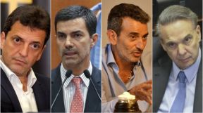 Massa, Urtubey, Randazzo y Pichetto.
