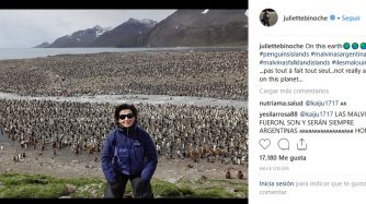 La sorpresiva declaración de Juliette Binoche sobre las Islas Malvinas